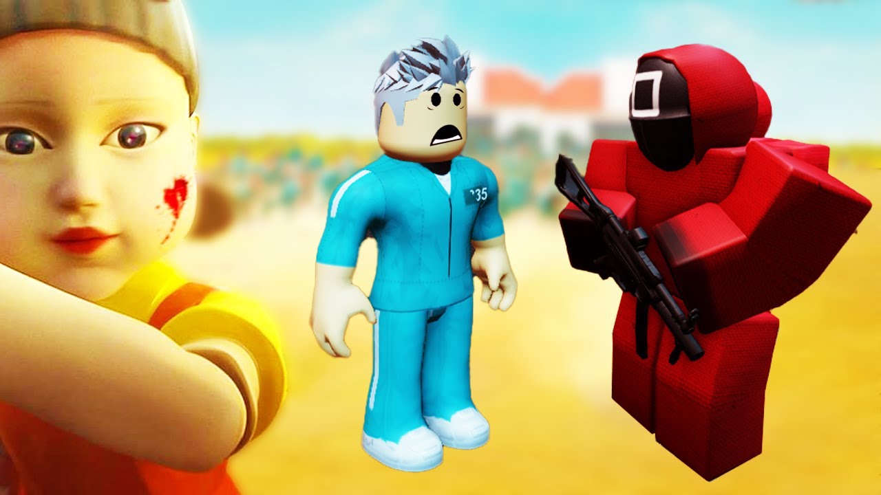 WYGRAŁEM w *MEGA STRASZNEJ* GRZE (SQUID GAME) w Roblox!
