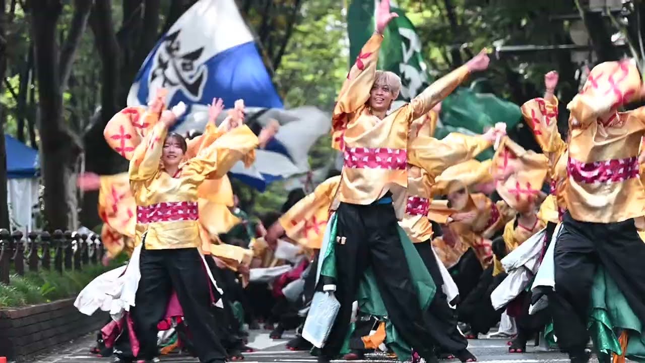 仙台みちのくYOSAKOIまつり2025  秋田大学よさこいサークル よさとせ歌舞輝