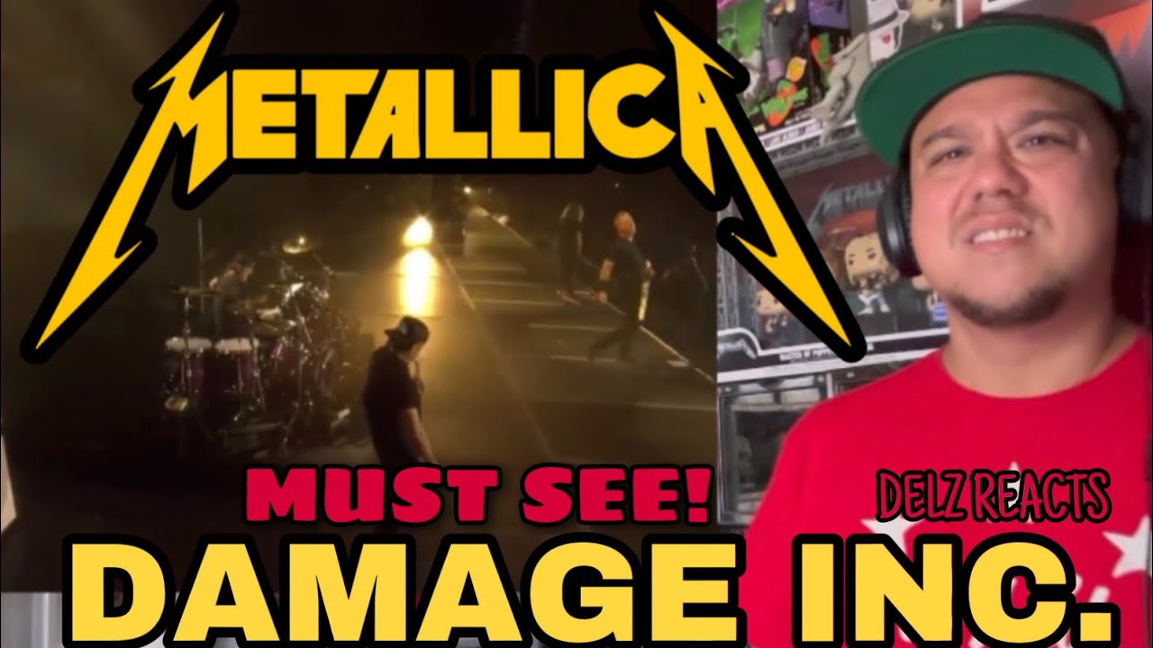 Metallica - Damage Inc REACTION (Daytona Beach FL 2021) First time hearing LIVE