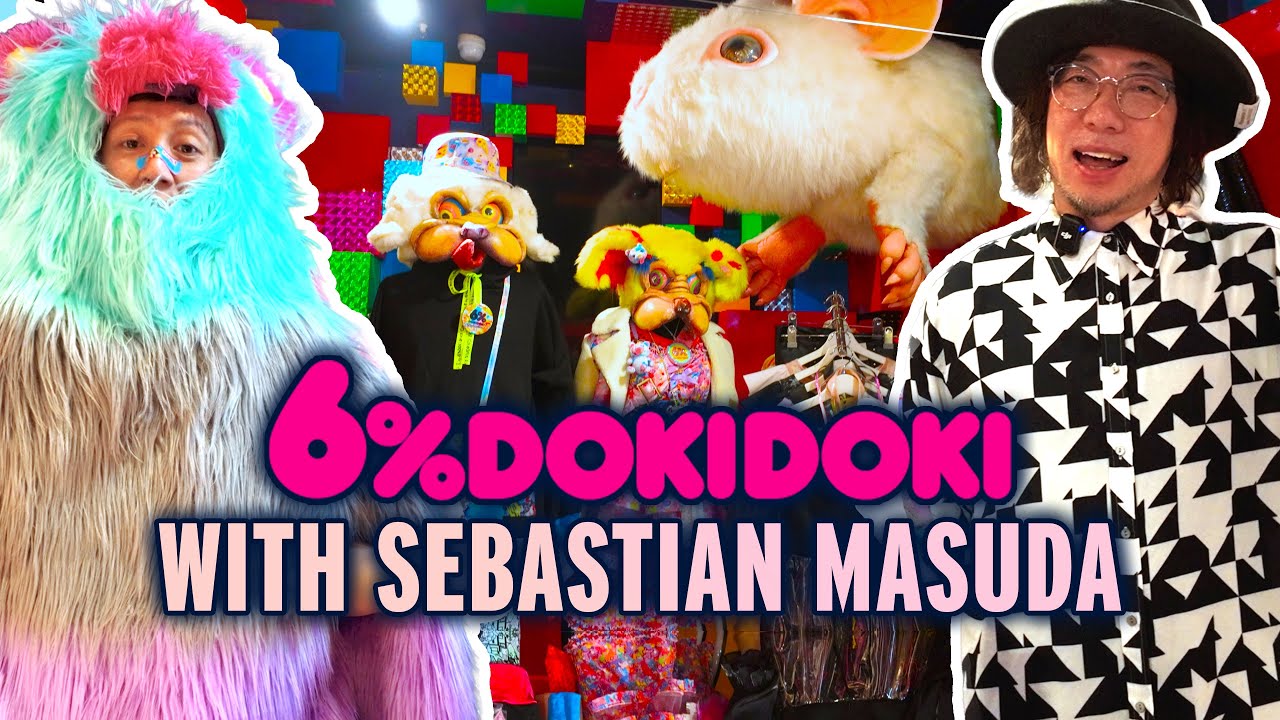 Visiting 6%DOKIDOKI Kawaii Shop in Harajuku Japan feat Sebastian Masuda