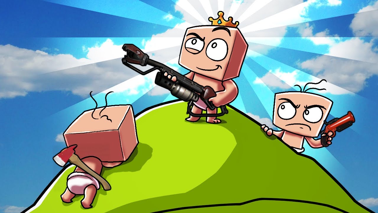 Minecraft | Who's Your Daddy Family - Kill of the Hill Zombie Bunker! (Baby vs Baby)