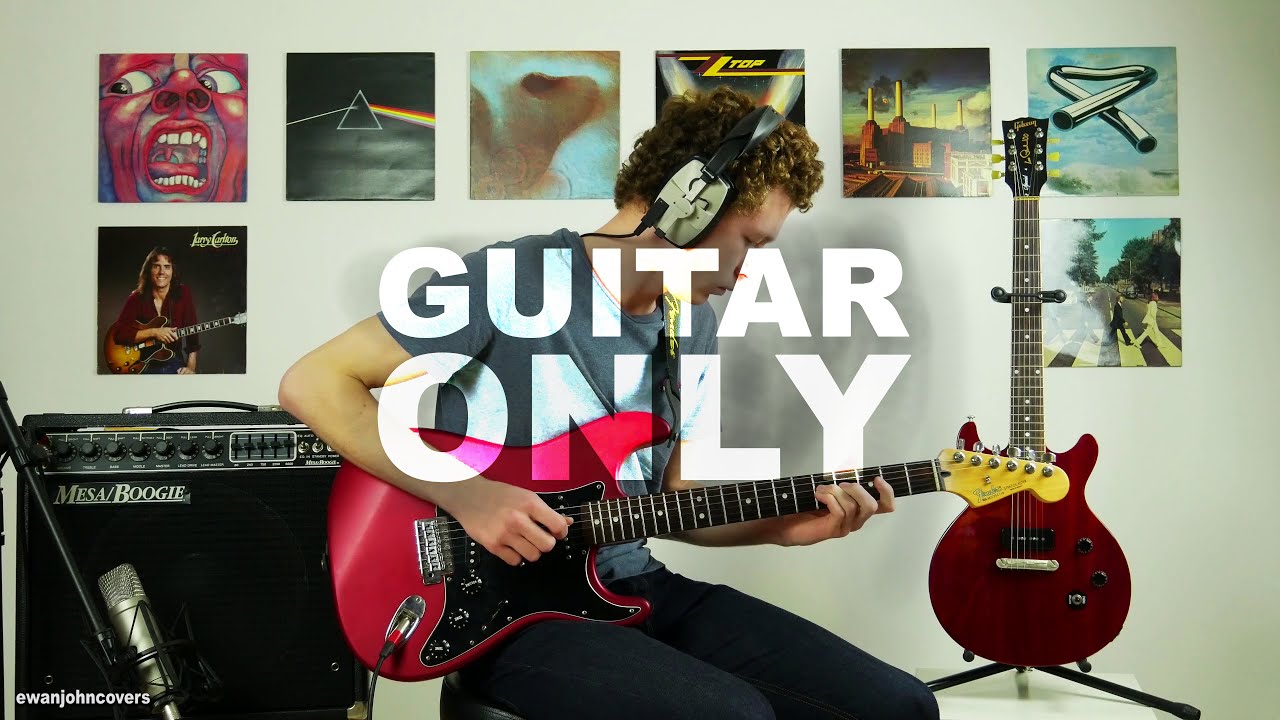 Pink Floyd - Shine On You Crazy Diamond - Guitar Only Cover (4K)