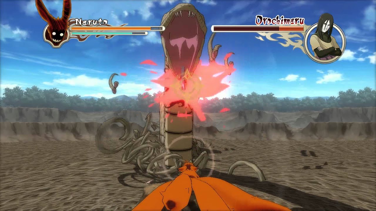 PS3 火影忍者 終極風暴2 嗚門對大蛇丸