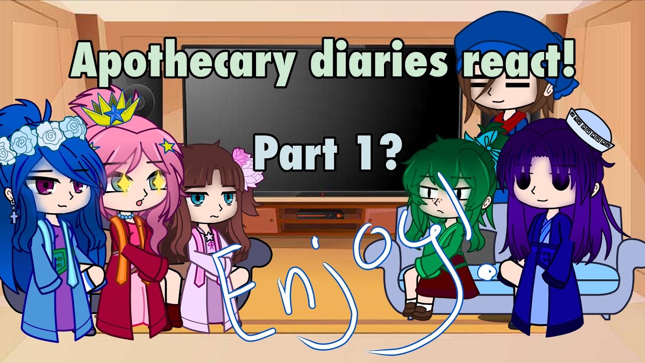 Apothecary diaries react part 1?// jinshi x maomao//maomao//axl