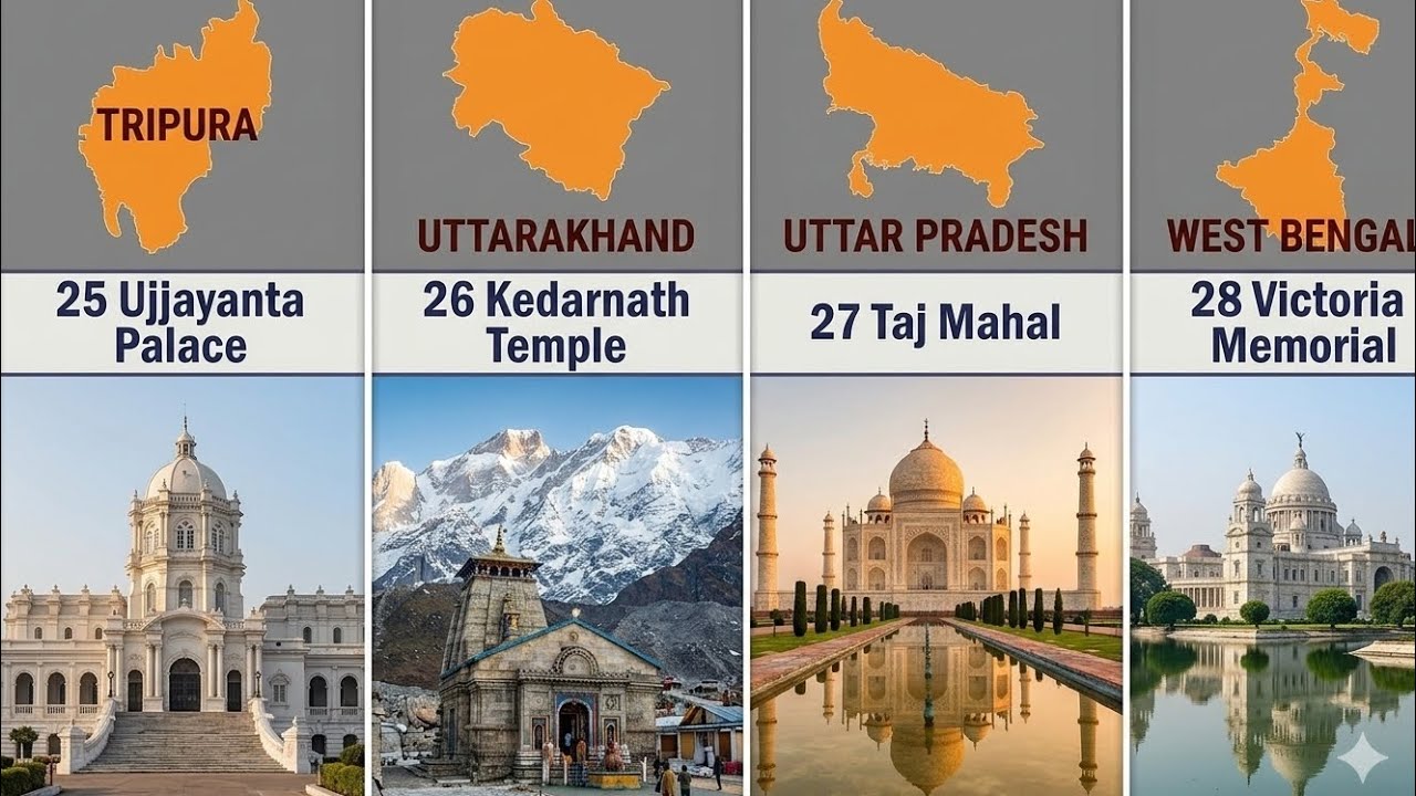 One Famous Place From Every State of India
