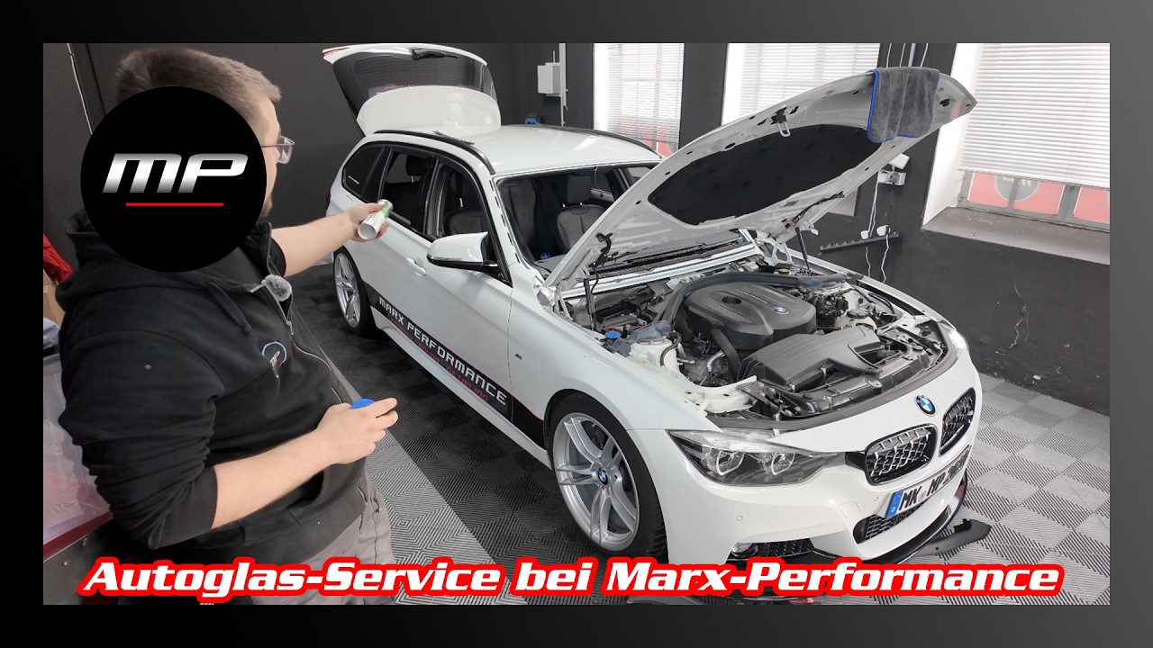 Scheibentausch bei Marx Performance - Autoglas Service beim Profi. Wir zeigen es euch!