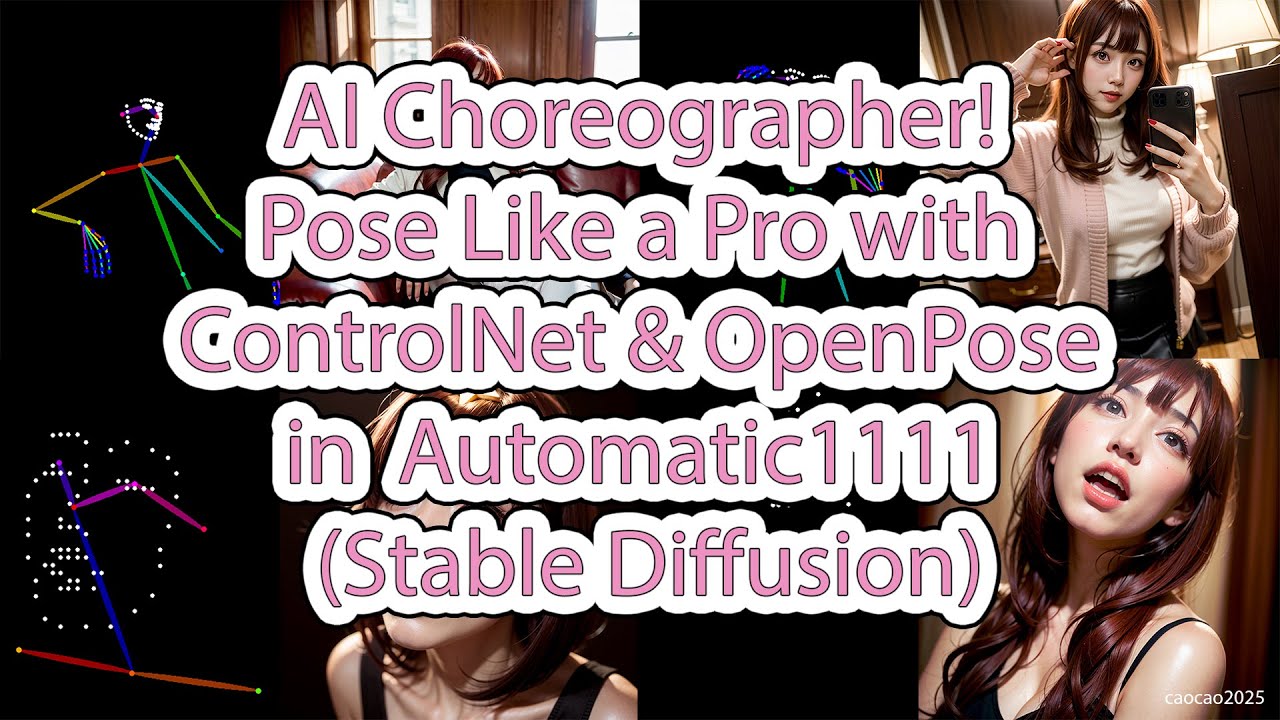 How to Setup Character Pose of Stable Diffusion Art with ControlNet OpenPose in Automatic1111