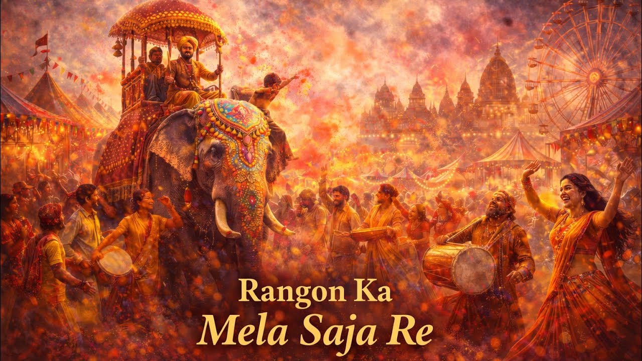 Rangon Ka Mela Saja Re | Traditional Holi Mela Song 2026 | Dhol Nagada Festival | Rangotsav 2026