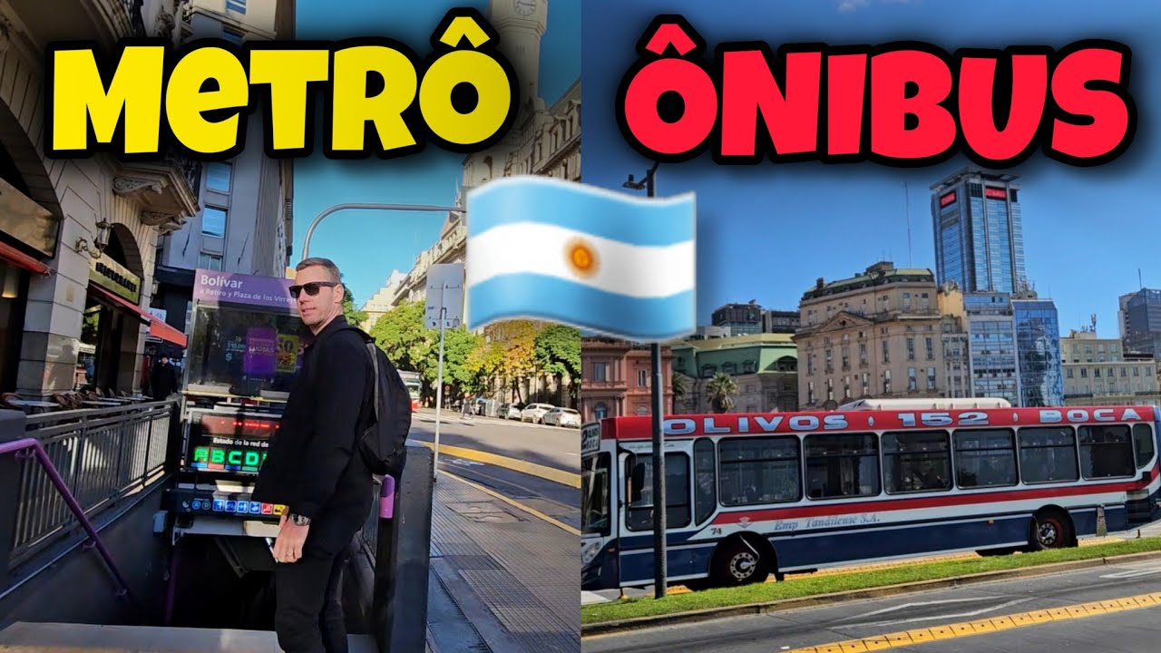Onde COMPRAR - Como UTILIZAR CARTÃO (SUBE) Transporte Público em Buenos Aires-Argentina