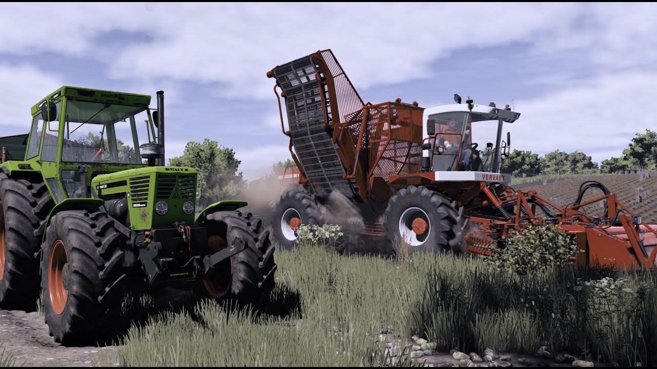 Vervaet potato harvesting & Deutz 13006 | Farming Simulator 25