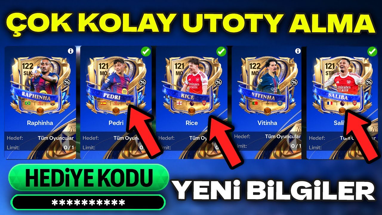 ÇOK KOLAY UTOTY ALMA TAKTİĞİ 🔥 121 GEN UTOTY GELDİ YENİ HEDİYE KODU GELİYOR TÜM BİLGİLER FC Mobile