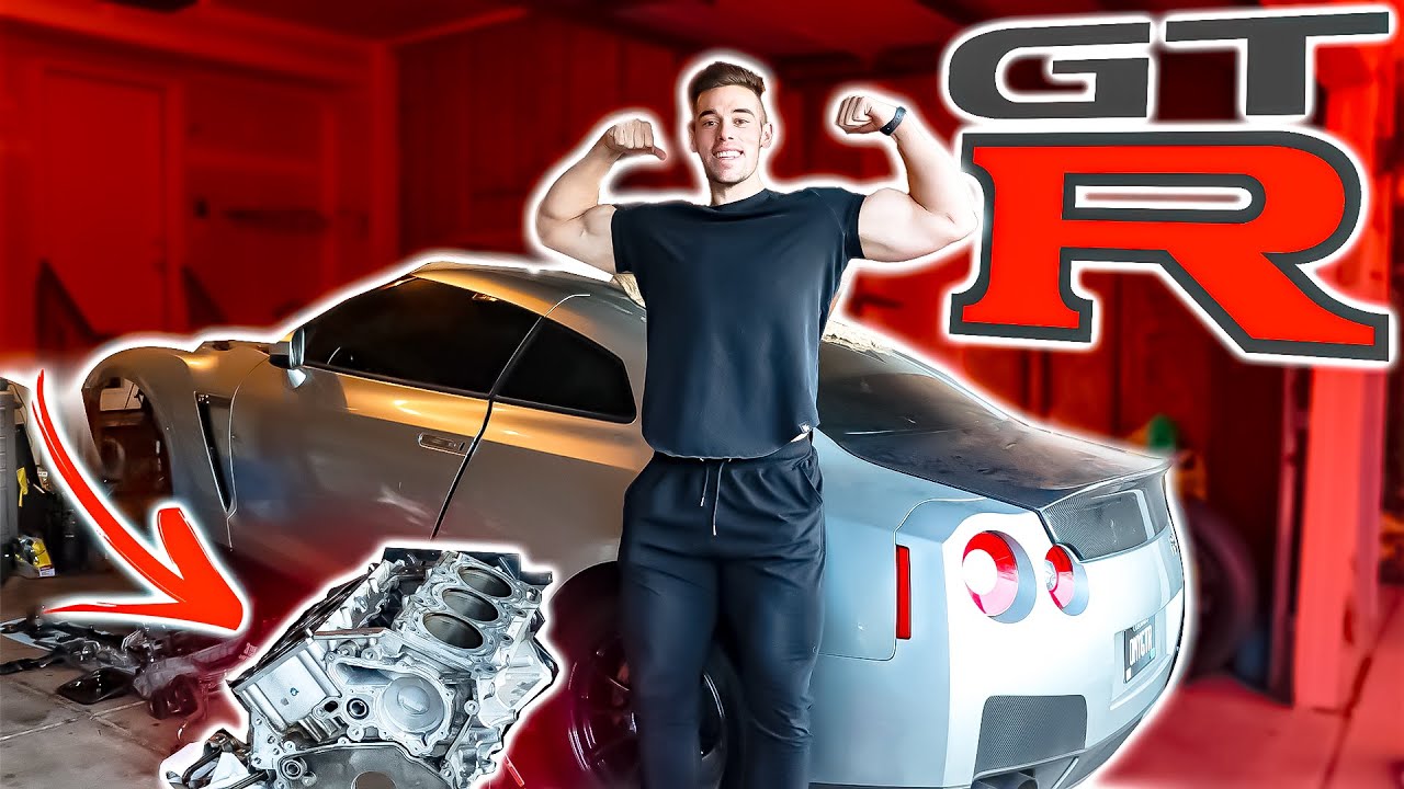 R35 GTR COMPLETE MOTOR TEARDOWN! ITS BAD!
