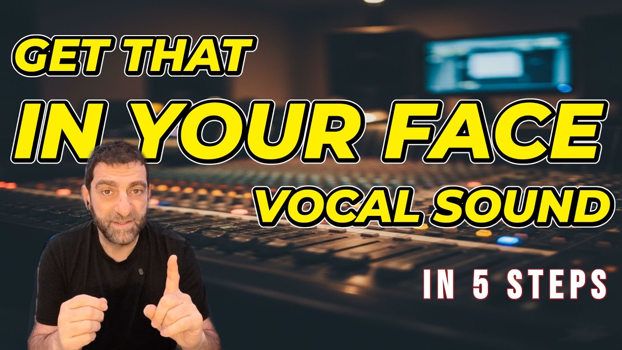 Here's how to get a high impact sound on your lead vocal that pops out of the speaker