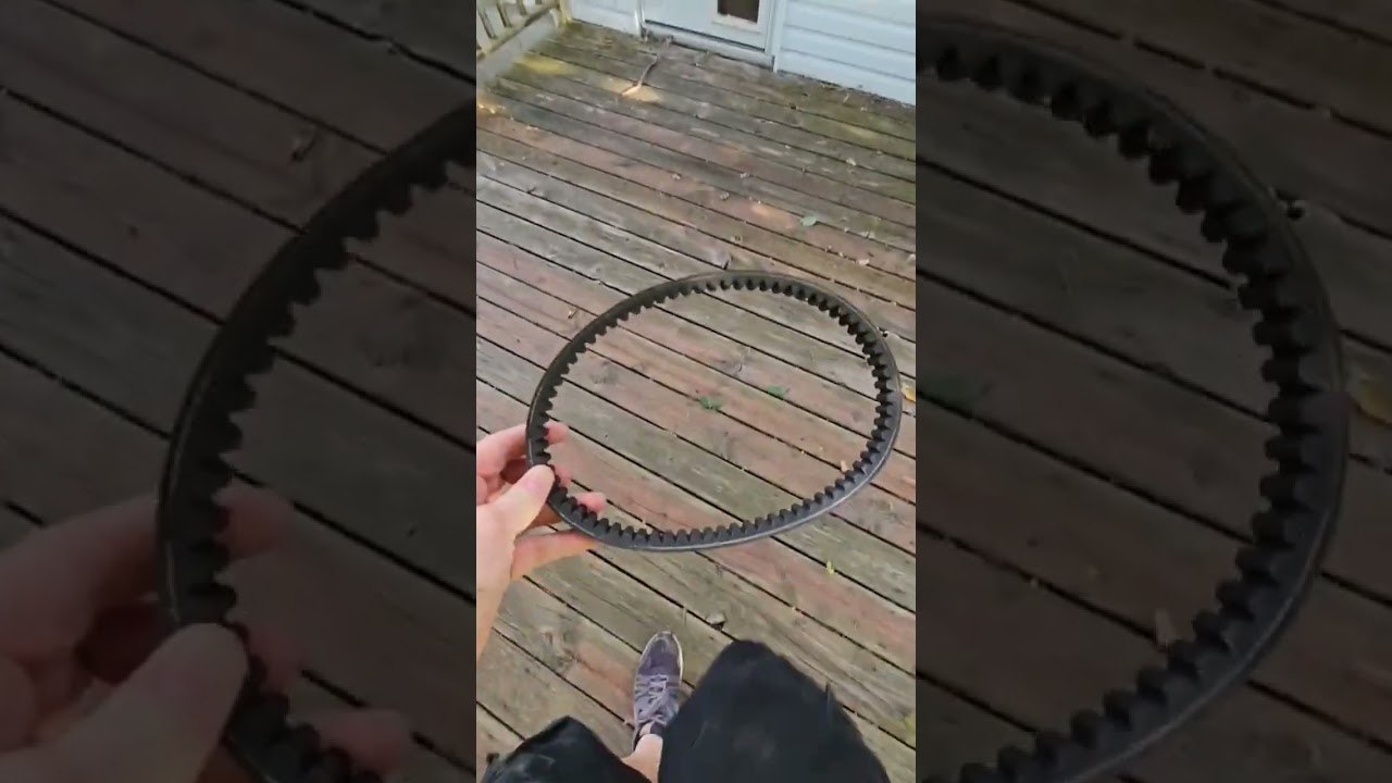 Easy Belt Break In