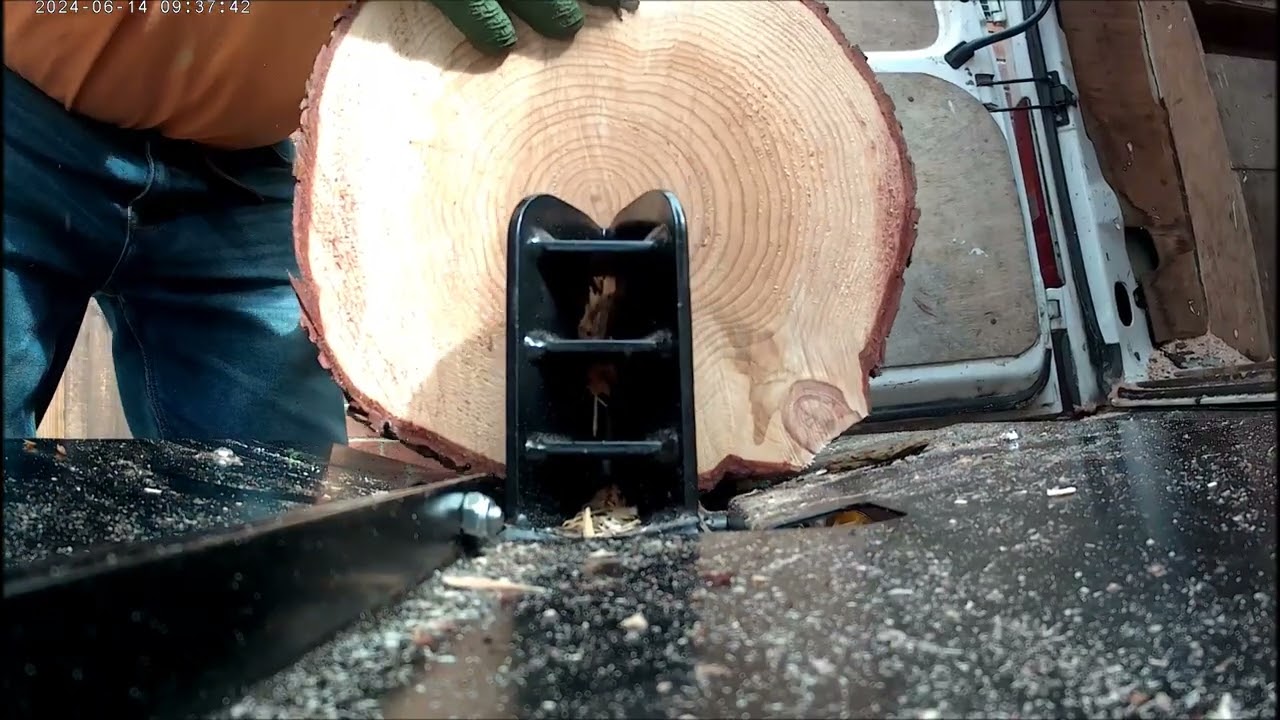 I BOUGHT A SCREWFIX TITAN LOG SPLITTER