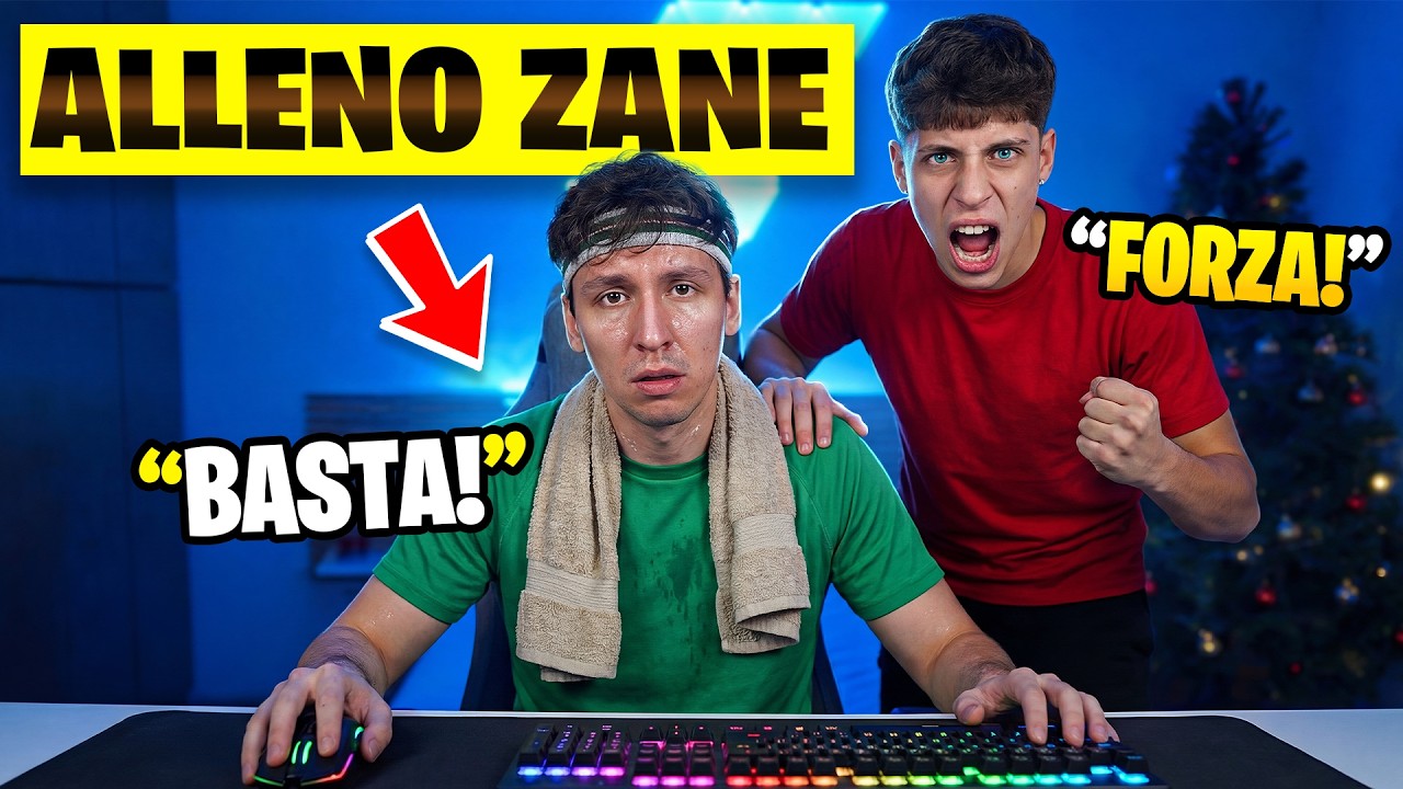 ALLENO ZANE SU FORTNITE DOPO 3 ANNI CHE NON GIOCA... *DISASTRO*