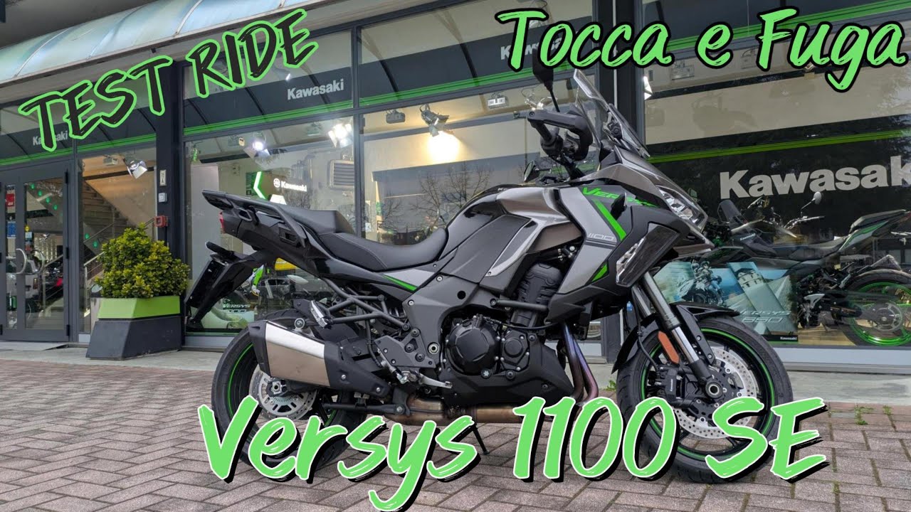 🔥 Tocca e Fuga: Kawasaki Versys 1100 SE – Test Ride e Prime Sensazioni!