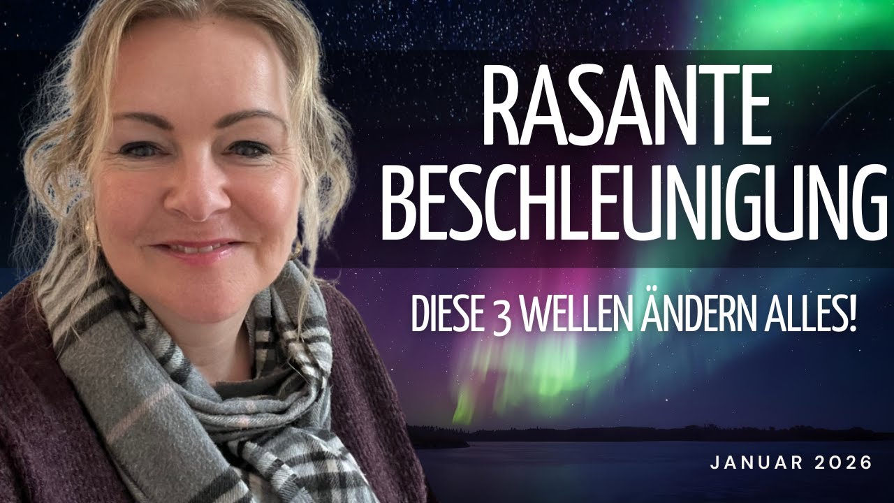 ⚡3 Intensitätswellen zur kollektiven Neuausrichtung 22.–27. Januar | Wassermann, Sedna, Neptun