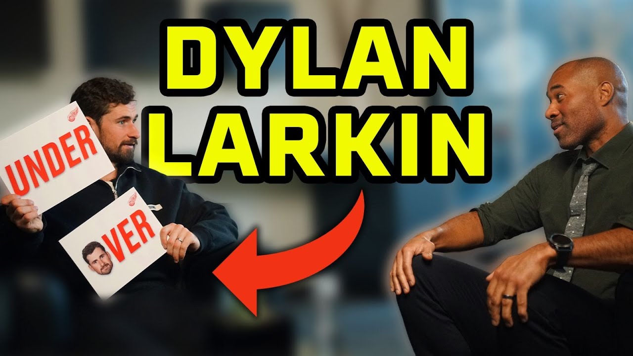 Dylan Larkin Locks In For The Olympics, NHL Playoffs and perfection in Over Under | Off The Roster