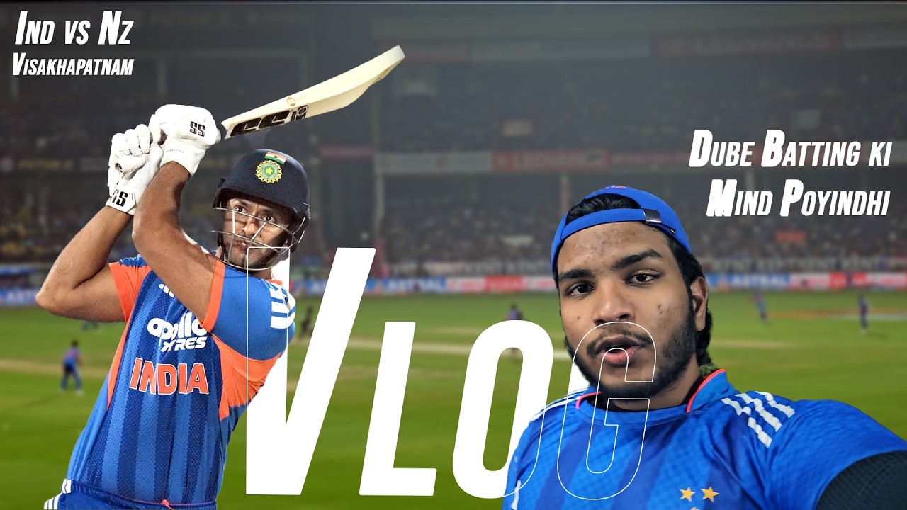 VIZAG STADIUM WAS INSANE 🤯🔥 | IND vs NZ T20i MATCH VLOG