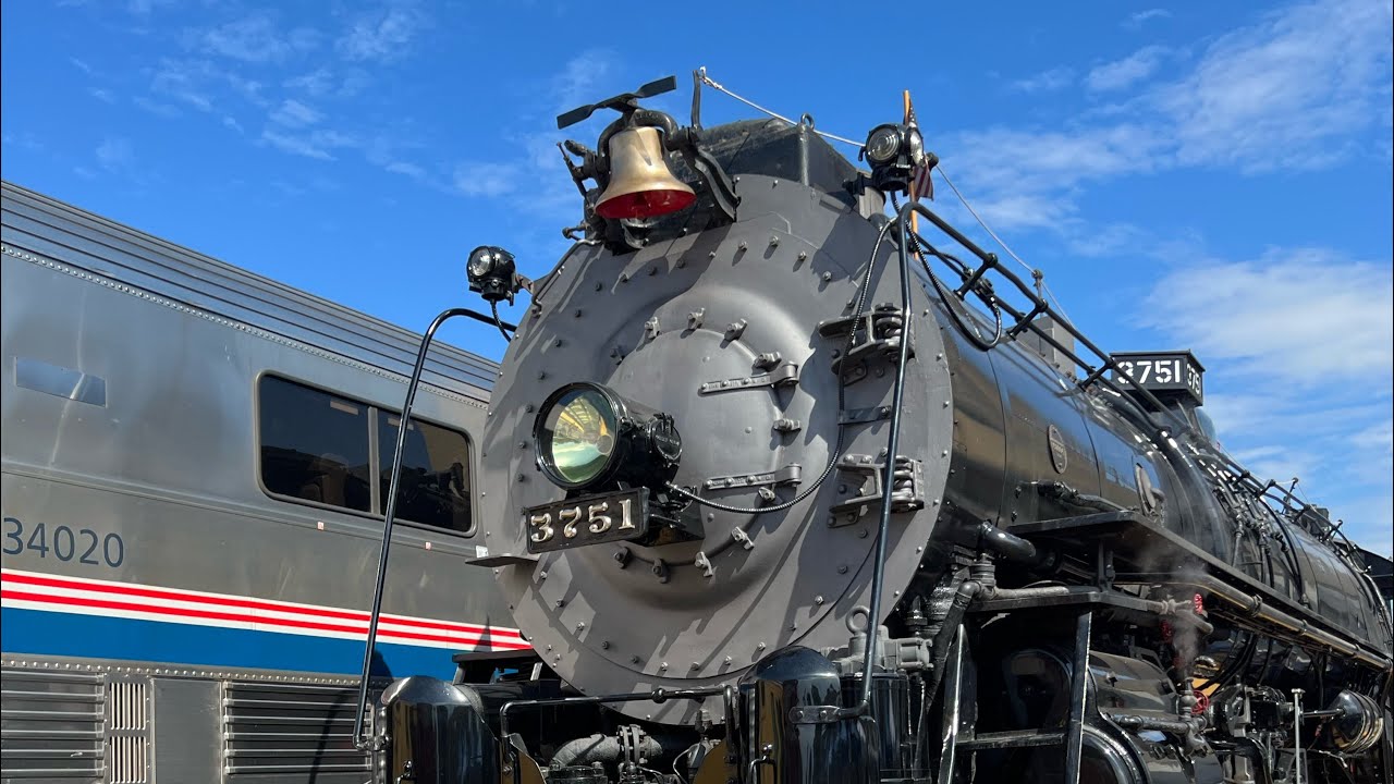 Santa Fe 3751 Cab Tour LA Train Festival 09/10/2023