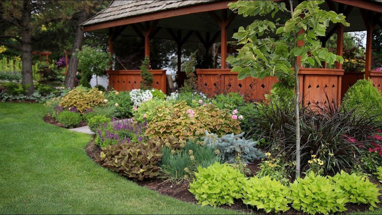 Garden Tour Around the Gazebo | Proven Winners Landscape Ideas