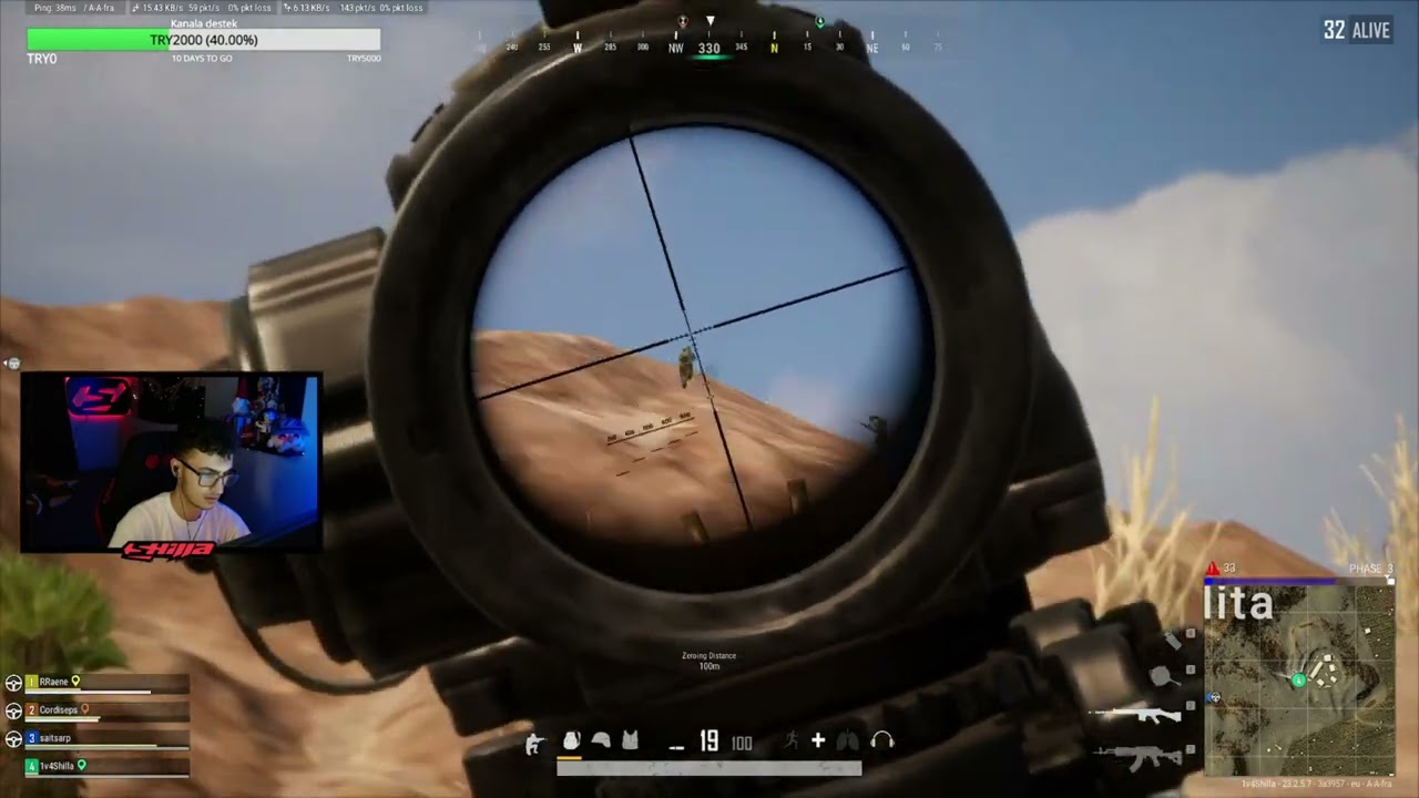 LİMON TAYFAYLA RANKED @RRaenee @Cordiseps  #shilla #pubg