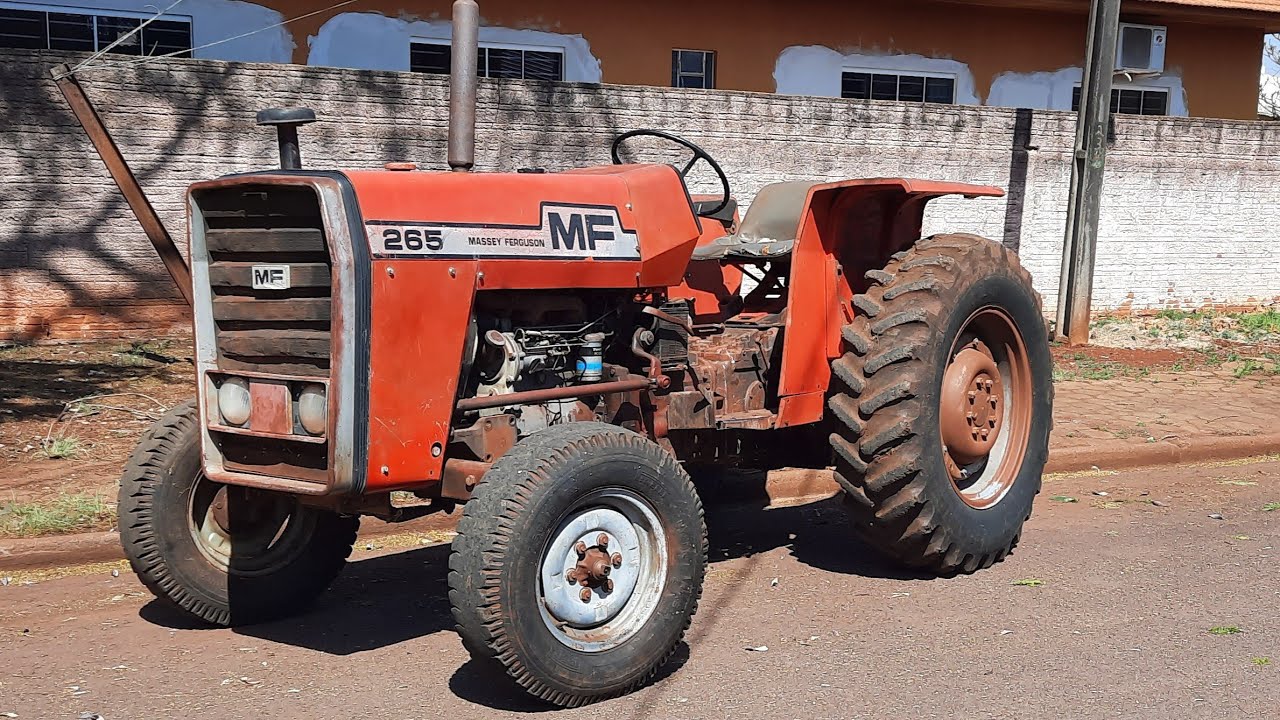 MF 265 Ano 1982 Relíquia Em Detalhes Toledo-pr