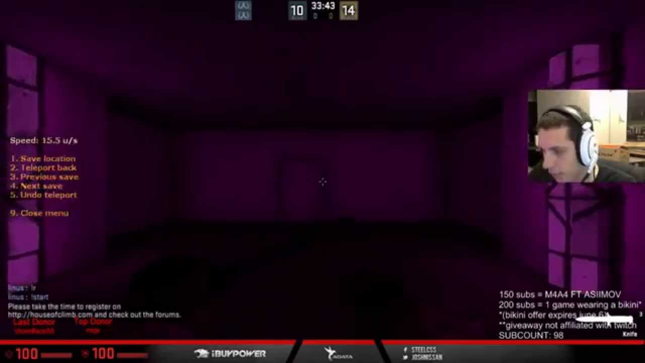 KZ CSGO Steel vs Shroud vs Blasdfa (Steel rage moments)