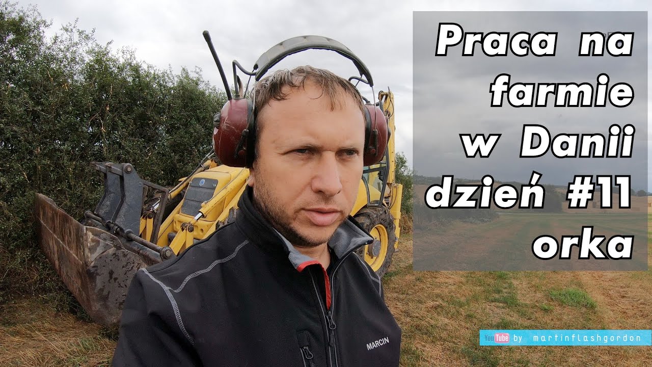 Praca na farmie w Danii, dzień #11 orka | Work on the farm in Denmark #11 plowing