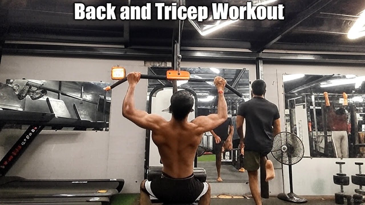 Back & Biceps Workout for Strength & Size 💪 | Full Gym Routine #trending #gymmotivation #gym #vlog