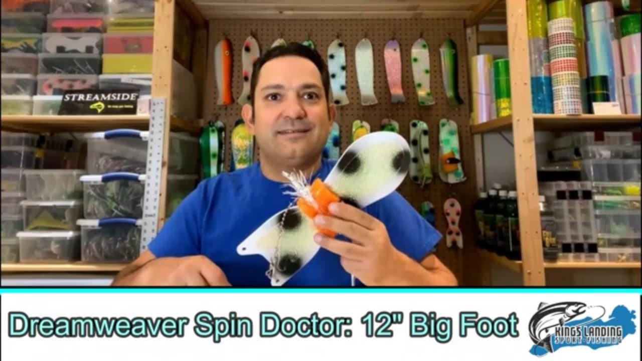 When and How I use the Team Dreamweaver: Spin Doctor Big Foot Flasher fishing for Great Lakes Salmon
