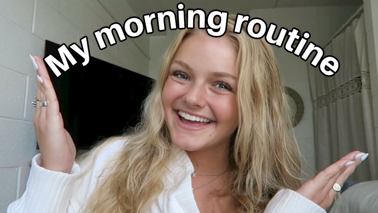 My College Morning Routine
