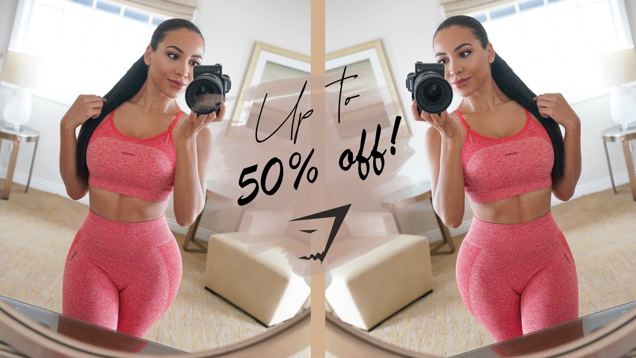 BEST GYMSHARK LEGGINGS ON SALE + TIPS ON WORKING OUT AT HOME