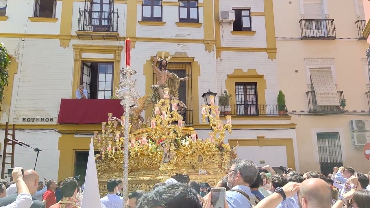 Resucitado calle Boteros, marcha Vida, AM virgen de los Reyes Sevilla 2022