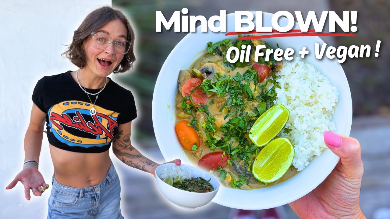 Low Calorie Vegan Thai Curry! (4 Step Weight Loss Framework)