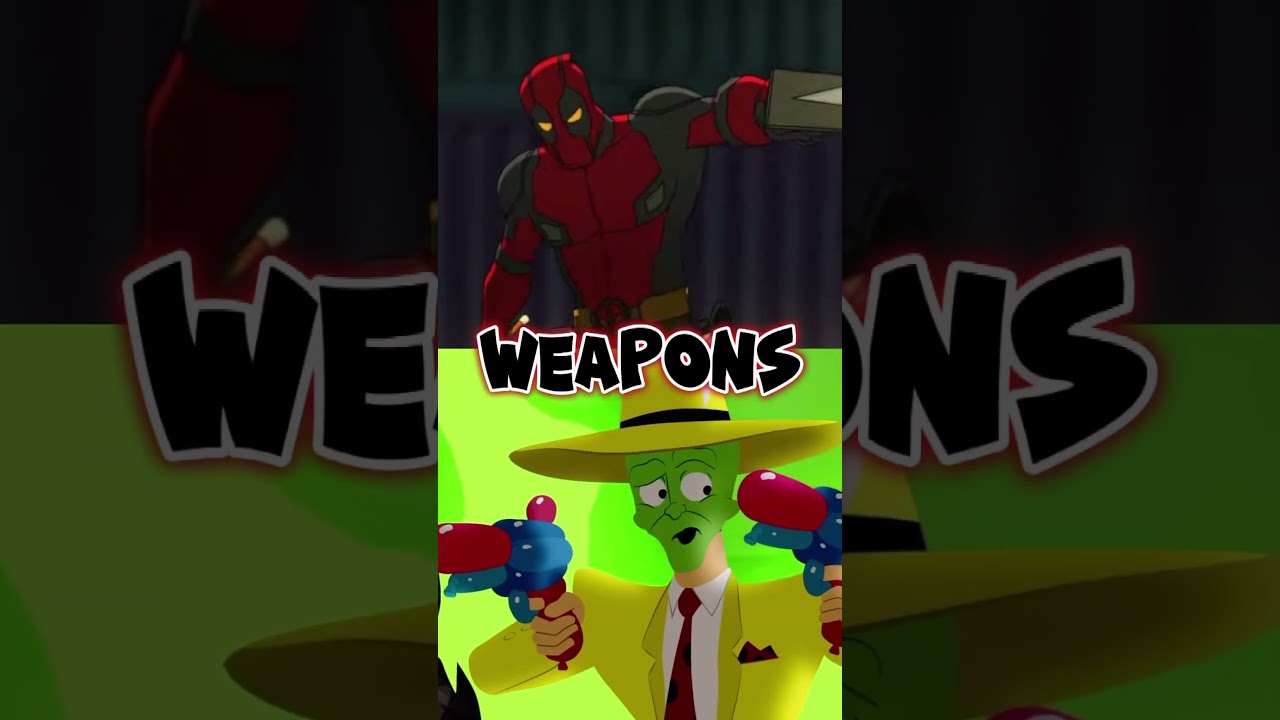 Deadpool vs The Mask #shorts #edit #deadpool #themask