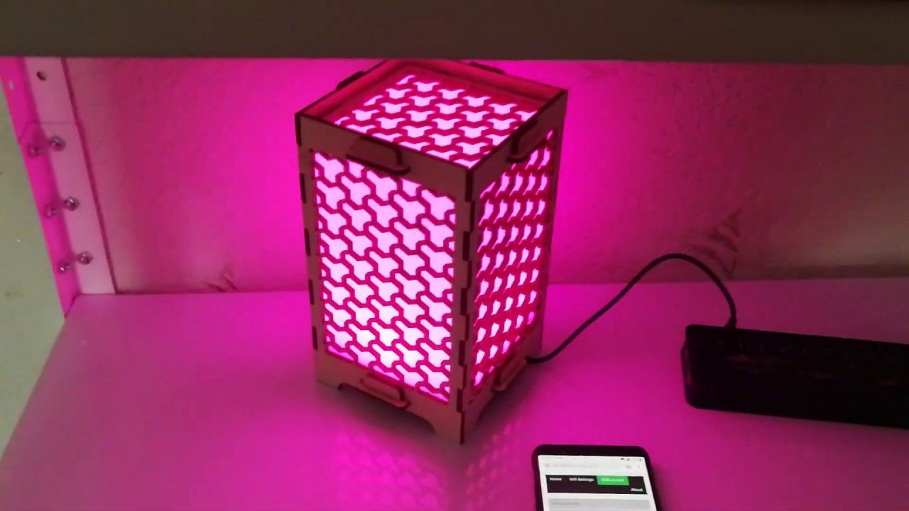 Control Long Distance Touch Lamp via WiFi