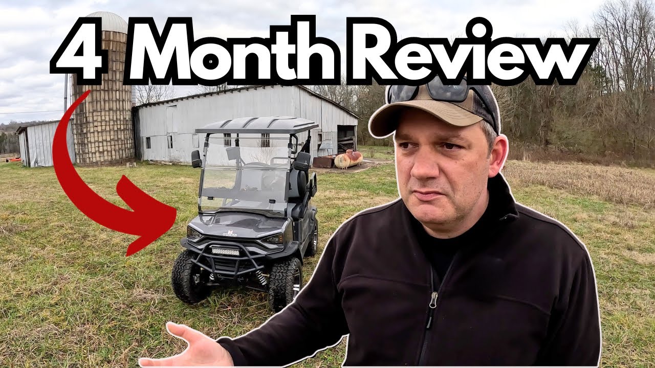 Обзор гольф-кара Tractor Supply за 4 месяца!