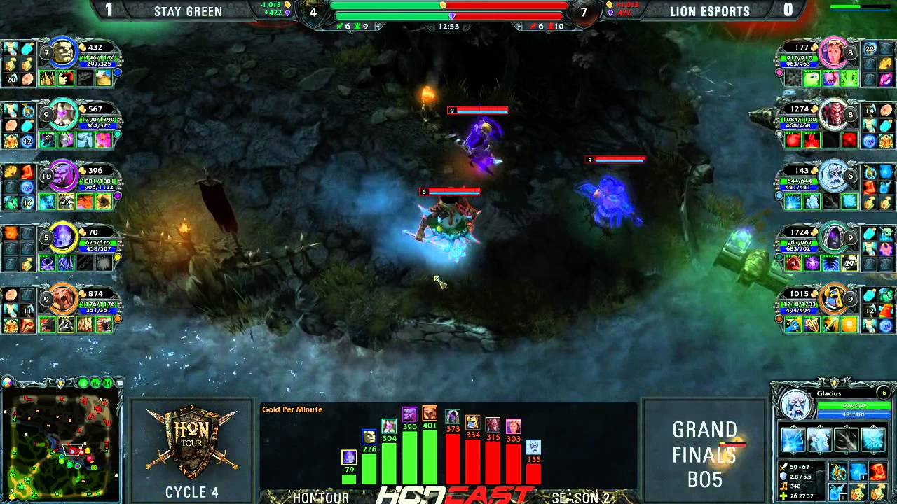 HoN Tour S2 Cycle 4 Grand Finals - LION vs sG game 1