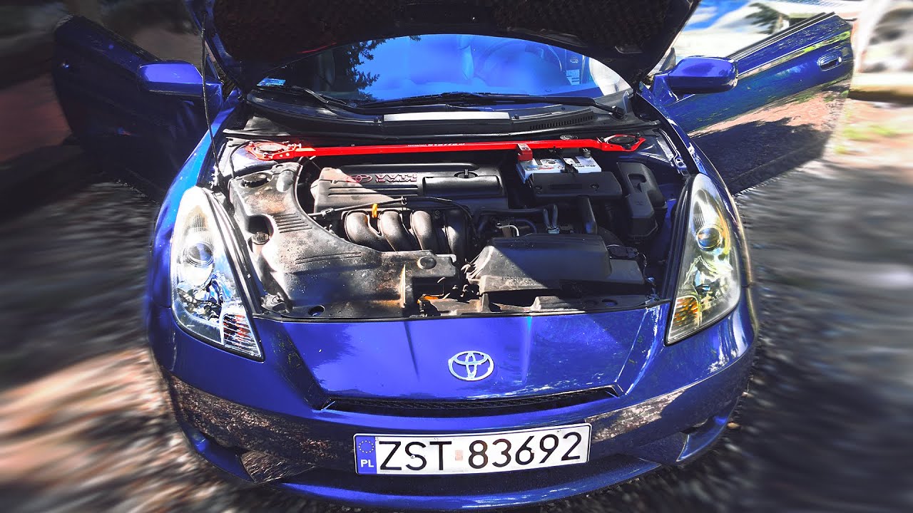 TOYOTA CELICA 7 pierwsze zmiany i modyfikacje w moim aucie