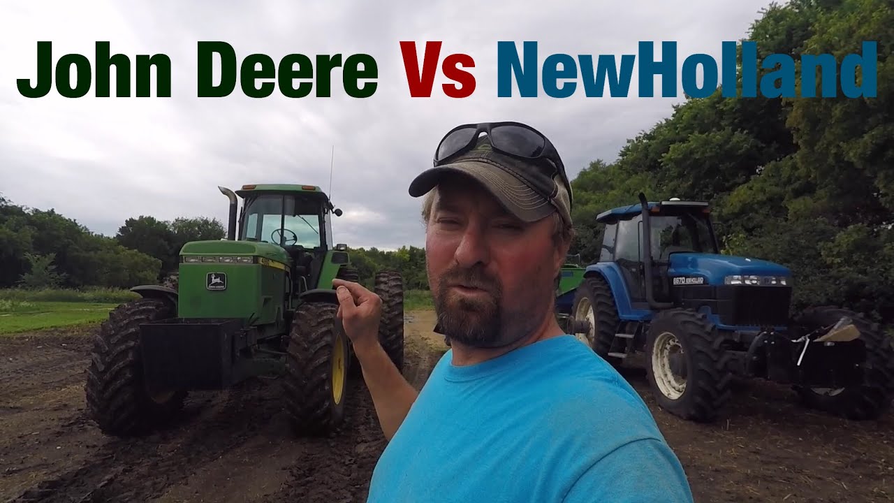 Что лучше? Трактор John Deere последнего поколения II или тракторы серии NewHolland Genesis?
