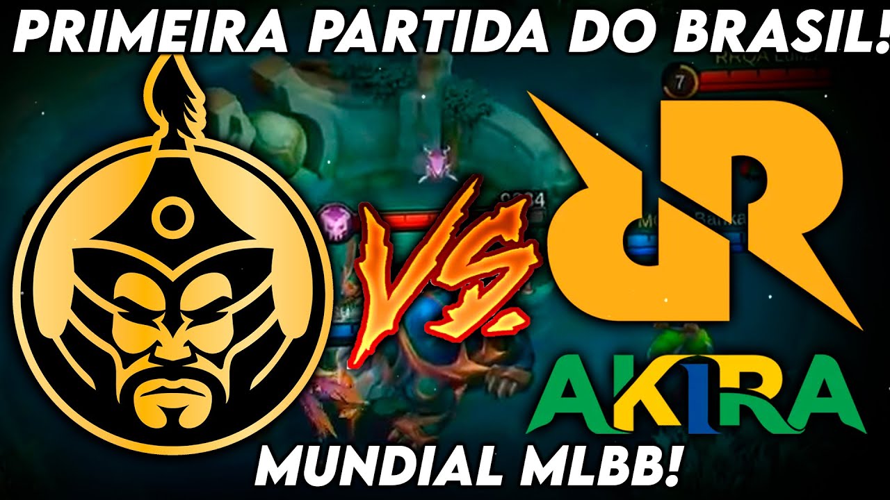 PRIMEIRA PARTIDA DO BRASIL DO PRÉ MUNDIAL DE MOBILE LEGENDS
