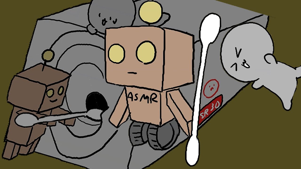 A S M R🤖Пришёл робот почистить мне уши🔧Я не могу проиграть. Исцели тебя с обоими ушами!