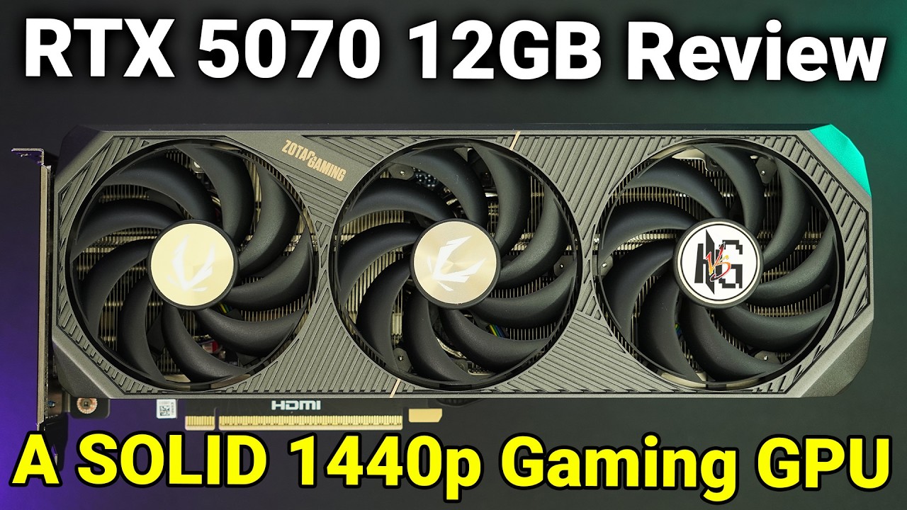 Обзор видеокарты Zotac GeForce RTX 5070 SOLID — быстрее, чем RTX 4090?