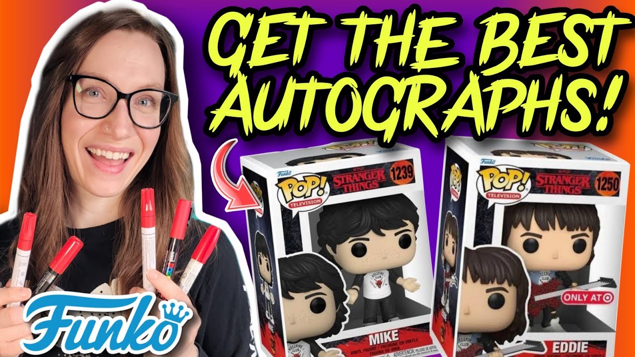 BEST PAINT PENS FOR THE BEST FUNKO POP AUTOGRAPHS | FUNKO POP! | FUNKO SODA | CONVENTION AUTOGRAPHS