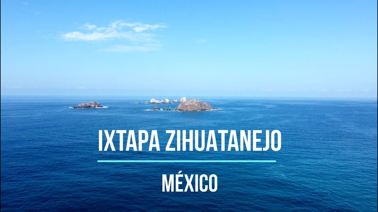 Ixtapa Zihuatanejo, Guerrero, Mexico, drone video 4K