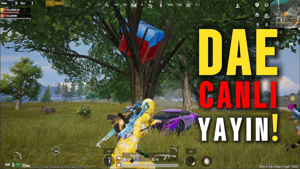 PUBG Mobile yayın