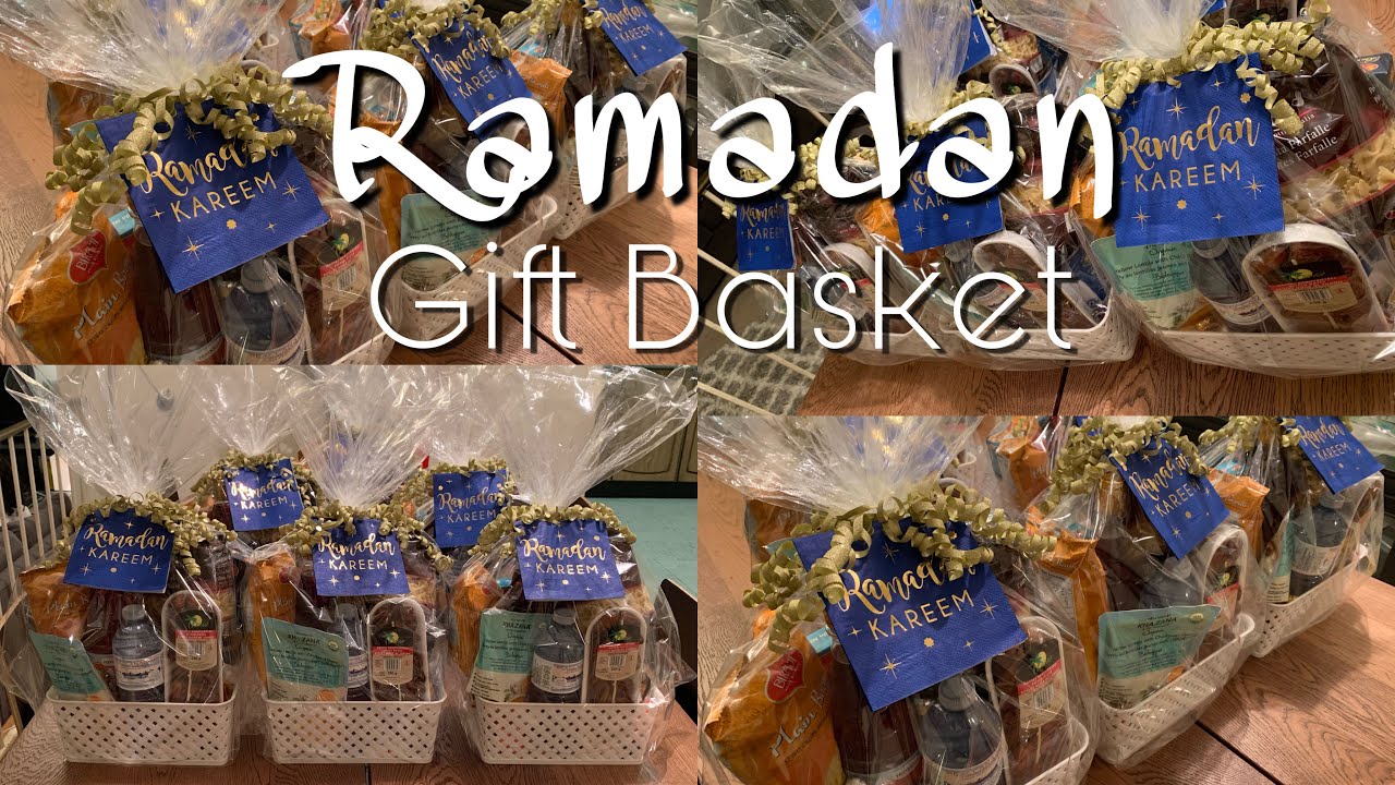 How To Wrap Ramadan Gift Basket- Packing Ramadan Gift Basket For Friends-Ramadan 2021-رمضان کر یم 🌙