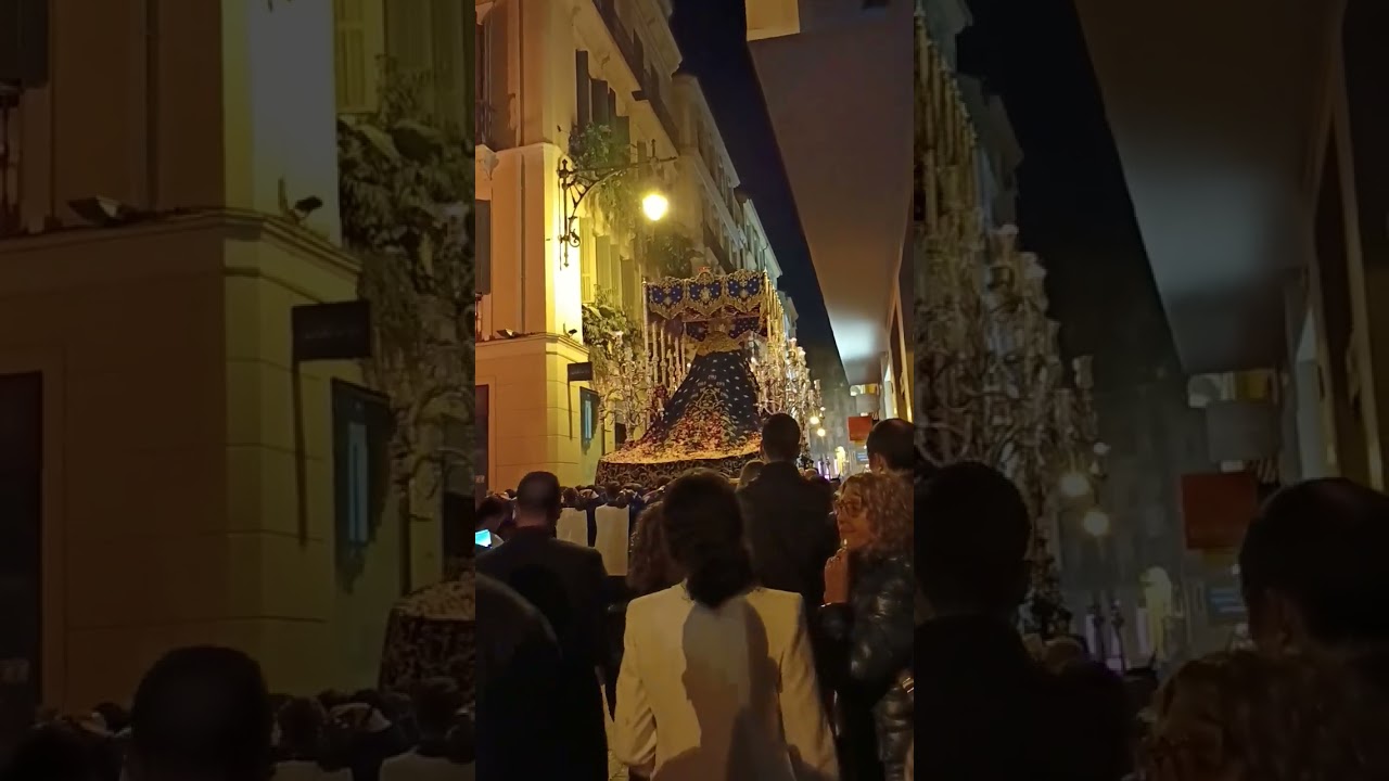 Semana santa 24 Málaga: La Estrella. Banda de Música Las Golondrinas. Marcha: Mi Amargura